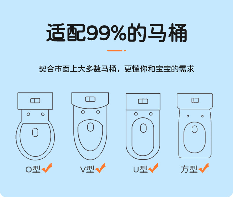 儿童马桶跨境专供新款小黄鸭旅行家用便携式折叠马桶垫折叠坐便器详情4