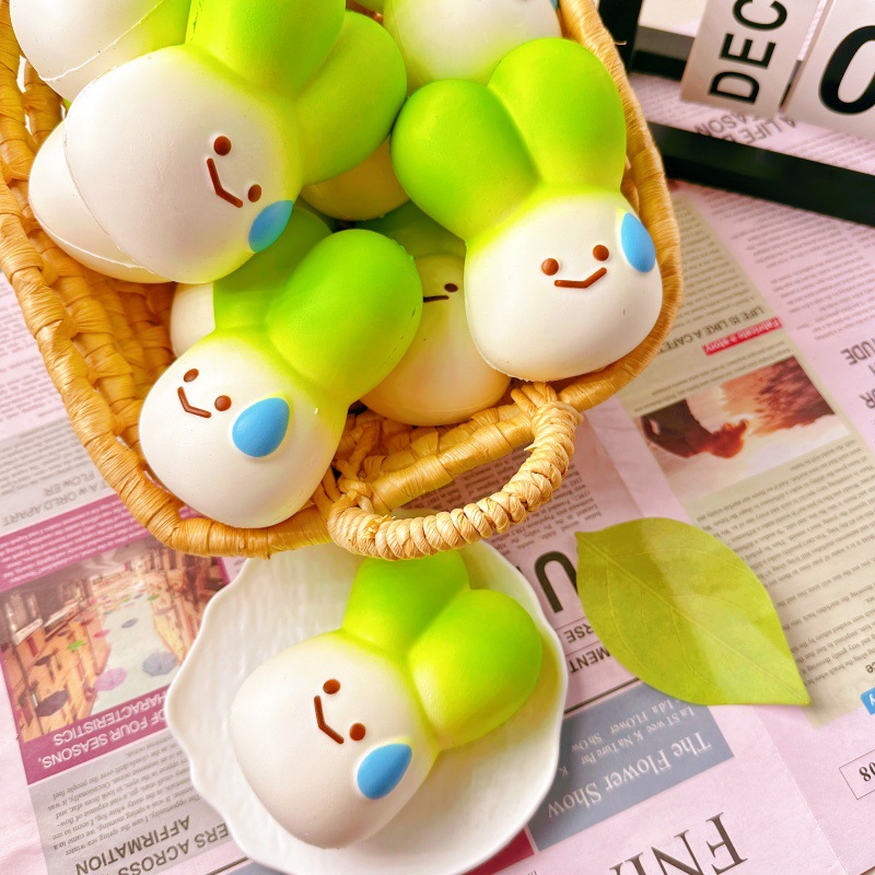 创意PU大葱捏捏乐解压玩具学生上班族湿软仿真模型可爱发泄玩具详情10