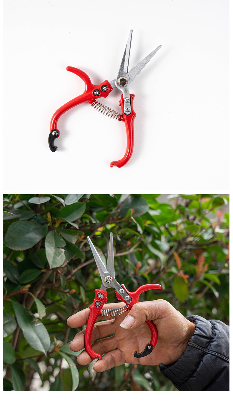 佰世园艺省力修枝剪果树枝修剪工具批发五金剪刀详情13