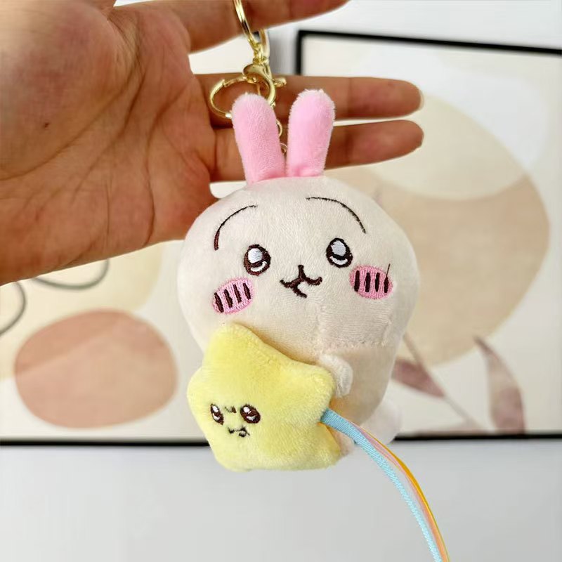 chiikawa可爱自嘲流星雨小八乌萨奇毛绒挂件吉伊卡哇卡通礼物毛绒玩偶公仔吉祥物玩具详情2