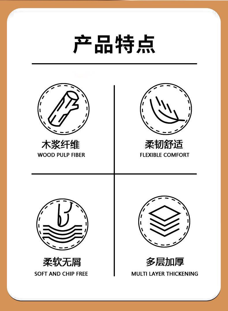 Three types of hanging tissues, toilet paper, napkins, hand towels, facial tissues, and hanging kitchen tissues pic 3