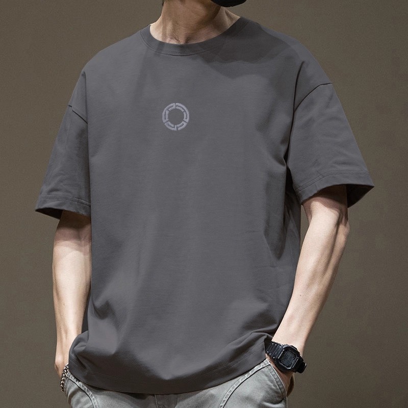 来图打样 定制西班牙港 金斯顿 圣何塞 重磅休闲日常T恤超级工厂详情7