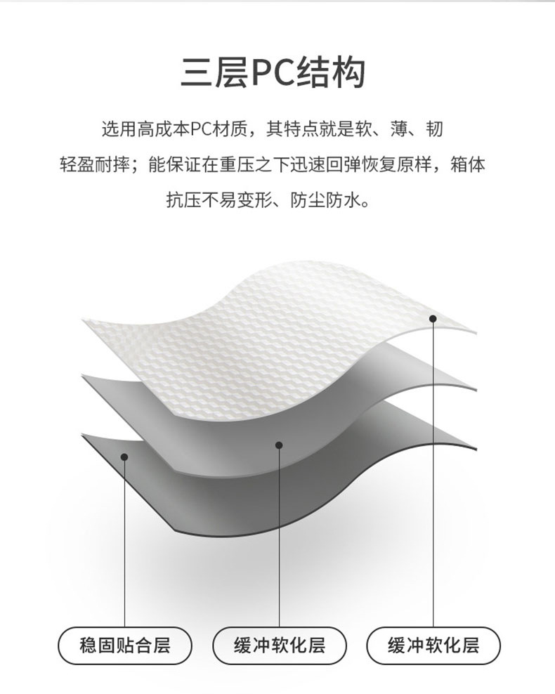 商务前置开口行李箱女小型20寸登机轻便拉杆箱杯架24旅行箱男学生详情13