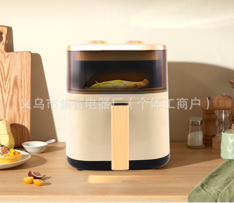 骆驼电加热空气炸锅多功能家用电烤箱全自动蒸汽健康省油神器详情16