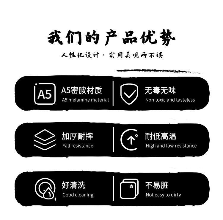 A5密胺餐具盘子商用仿瓷酒吧KTV油炸小吃盘仿瓷创意小菜盘凉菜盘详情2