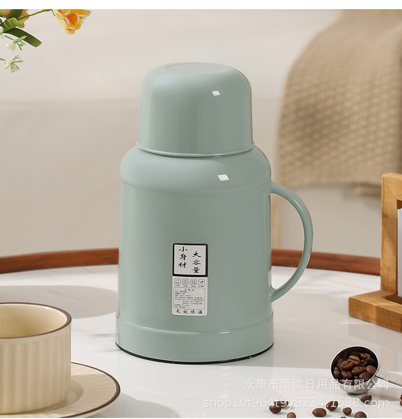 欢喜壶迷你保温壶网红小暖壶热水瓶大容量玻璃内胆印字保温瓶家用详情3