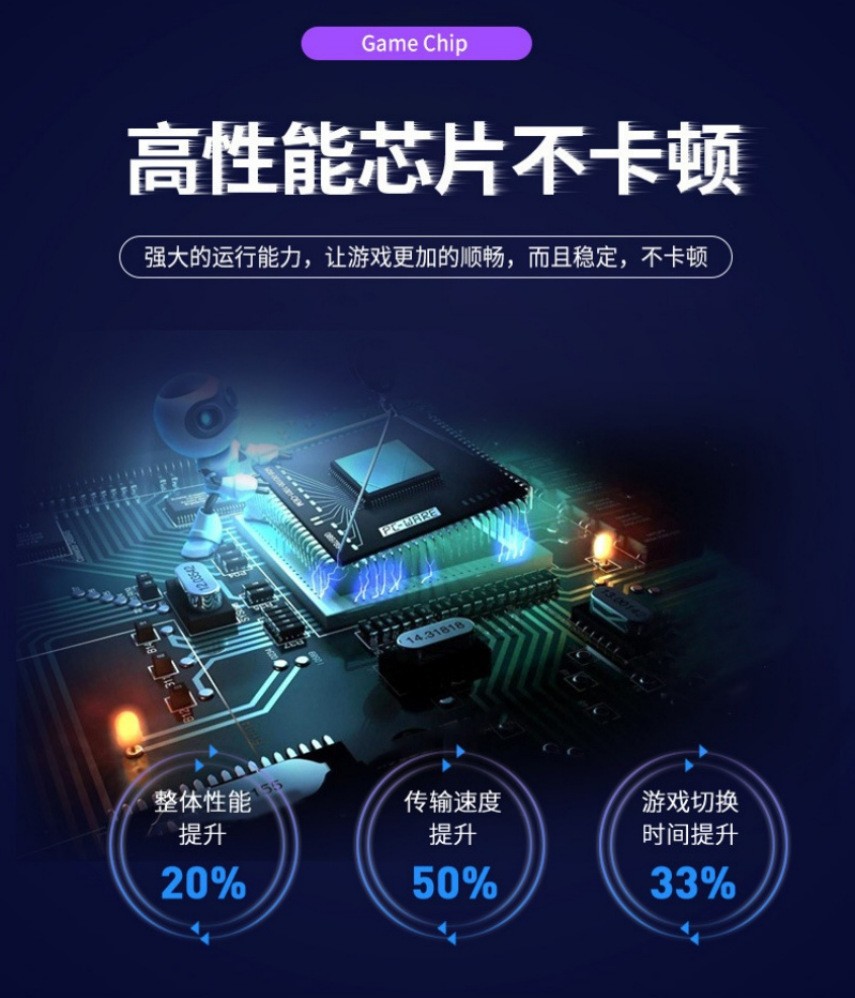 M8游戏机复古双人无线摇杆双人对打街机复古高清电视家用游戏机详情3