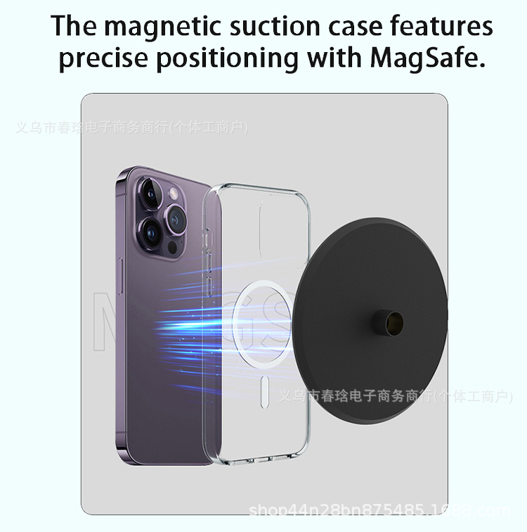 ​N52强磁磁吸盘ABS材质 1/4通用接口手机相机支架 直播车载两用详情5