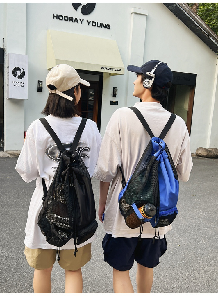手提袋式游泳健身旅行专用 收纳方便网纱元素运动风格详情27