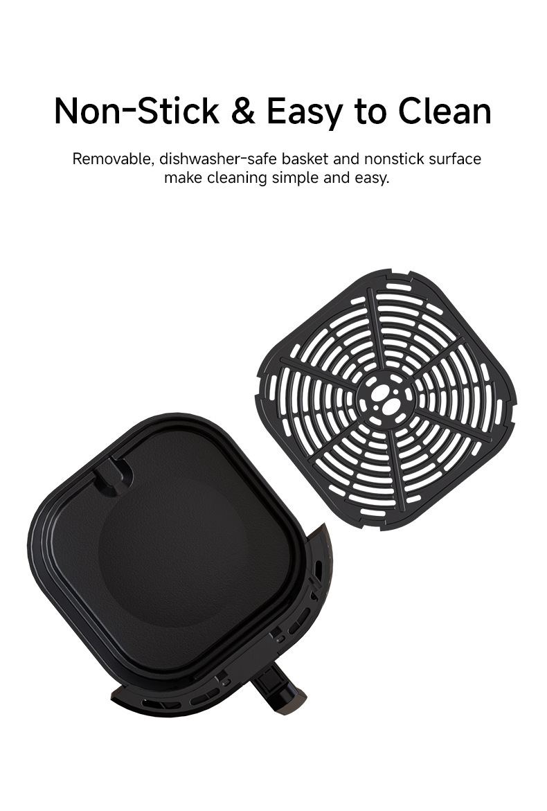 Cross-border 15L touch oven, aluminum-coated non-stick pan, visible electric oven, household and export 110V air fryer pic 21
