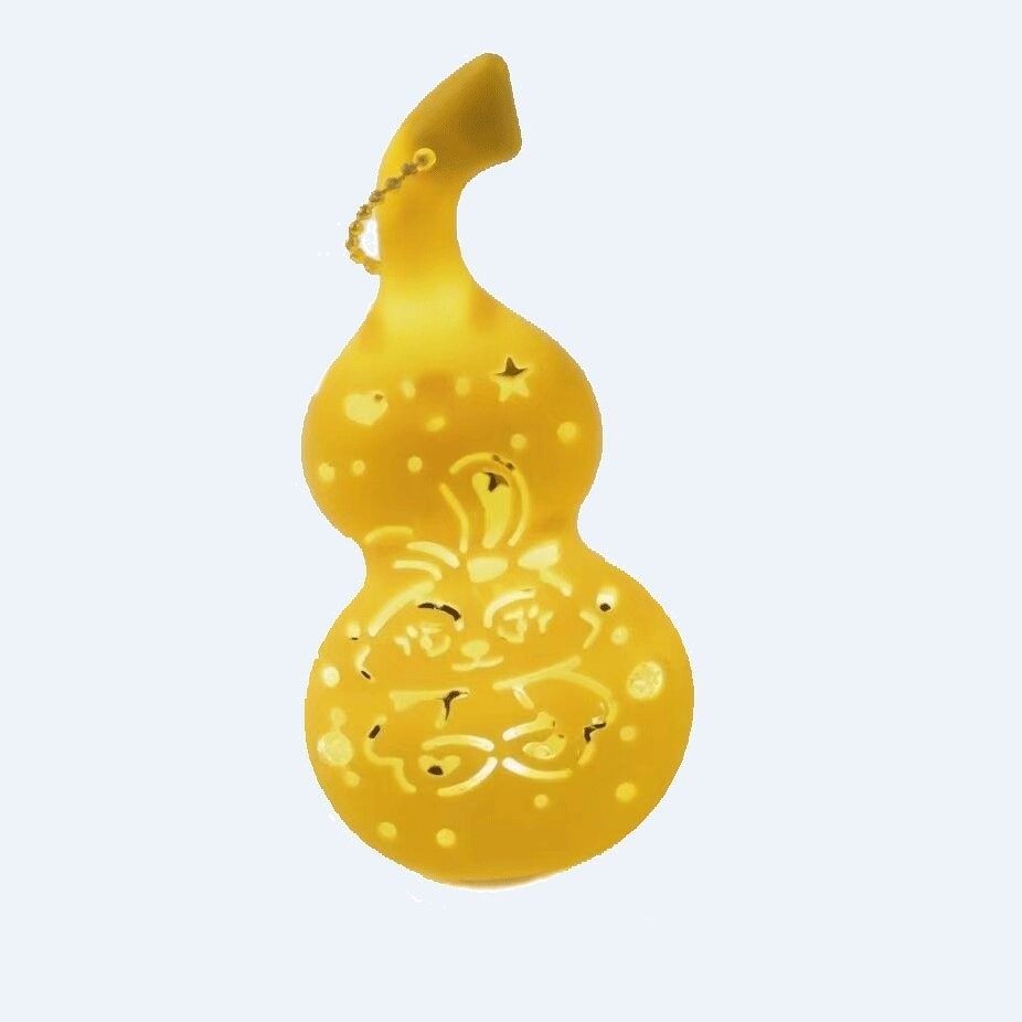 新款儿童手提发光葫芦灯笼 镂空发光 节日活动装饰礼品批发详情16