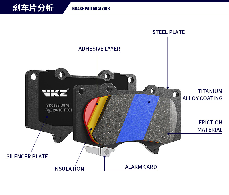 58101-4FA00.SP1174.D1520 Export of ceramic brake pads for automobiles, cross-border BrakePads pic 6
