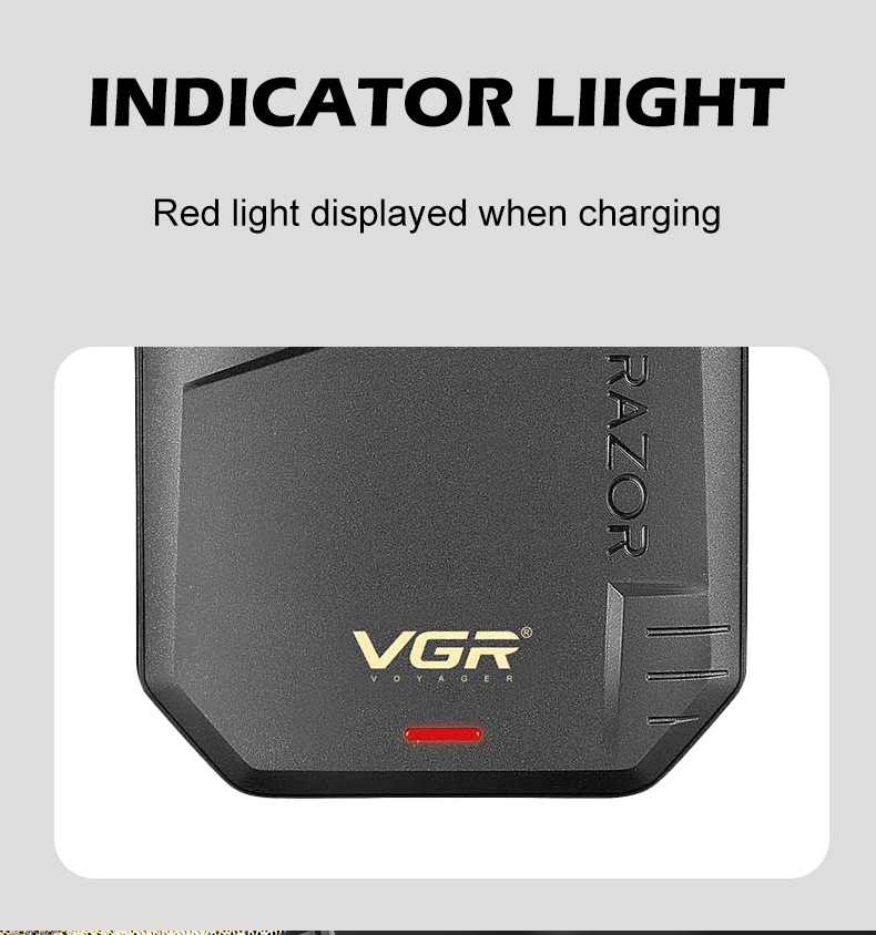 VGR375跨境往復(fù)式剃須刀理發(fā)器USB充電式旅行式男士電動(dòng)刮胡刀詳情3