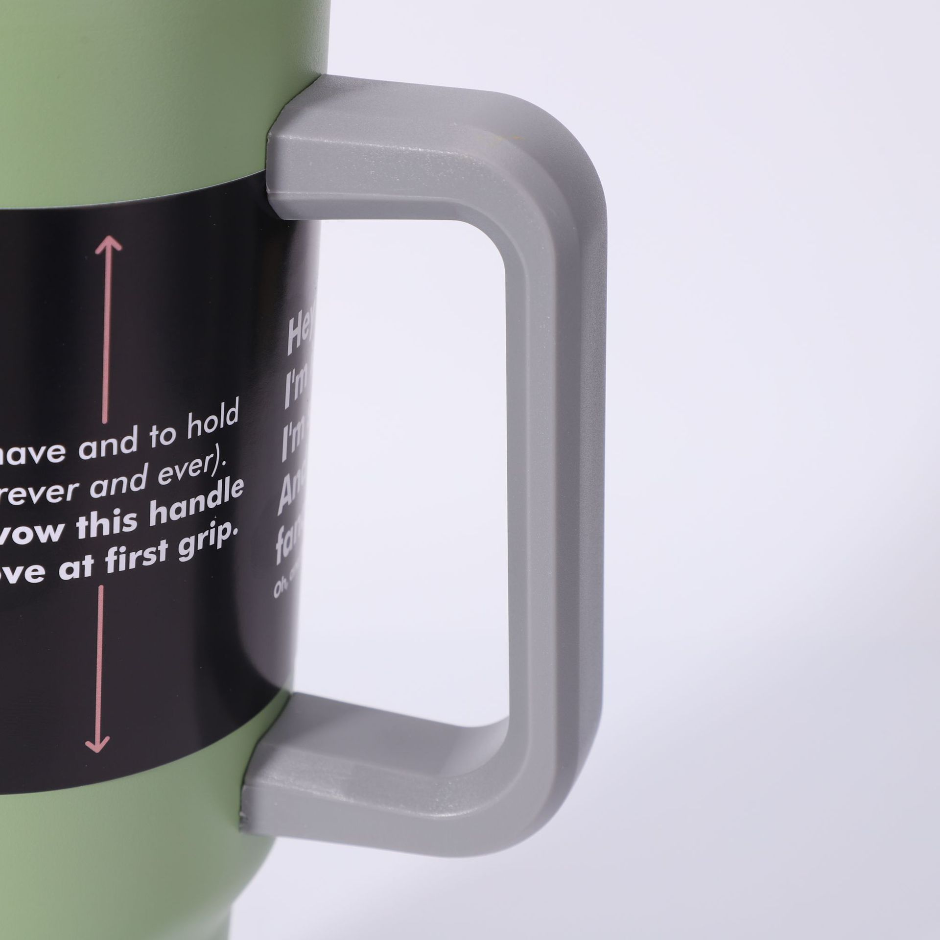 New cross-border 304 stainless steel ice cup, high appearance level, simple insulated water bottle, outdoor portable large-capacity water cup pic 14