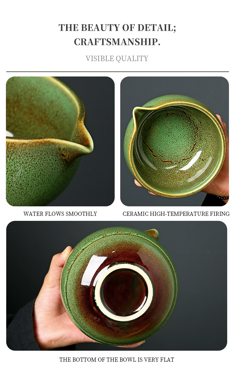 Japanese-style matcha bowl, ceramic matcha whisk set, bamboo matcha brush, Hyabonri Song Dynasty tea ceremony gift box pic 11
