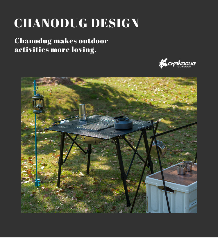 户外露营igt桌子战术桌 轻量化igt多功能桌 露营便携多组合折叠桌详情2