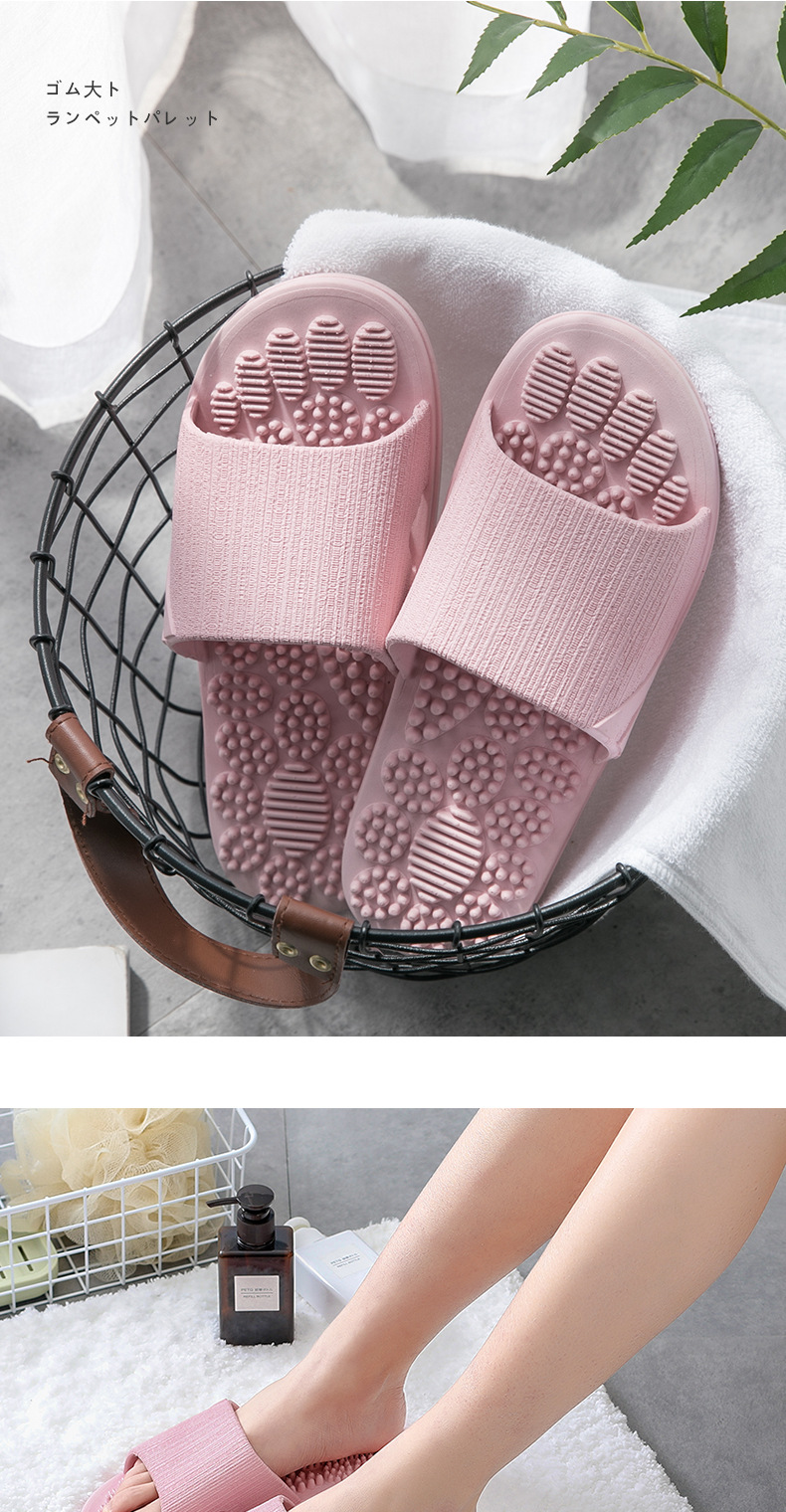 按摩拖鞋男士家居2025新款外穿防滑透气脚底穴位足疗足底凉拖男夏详情14