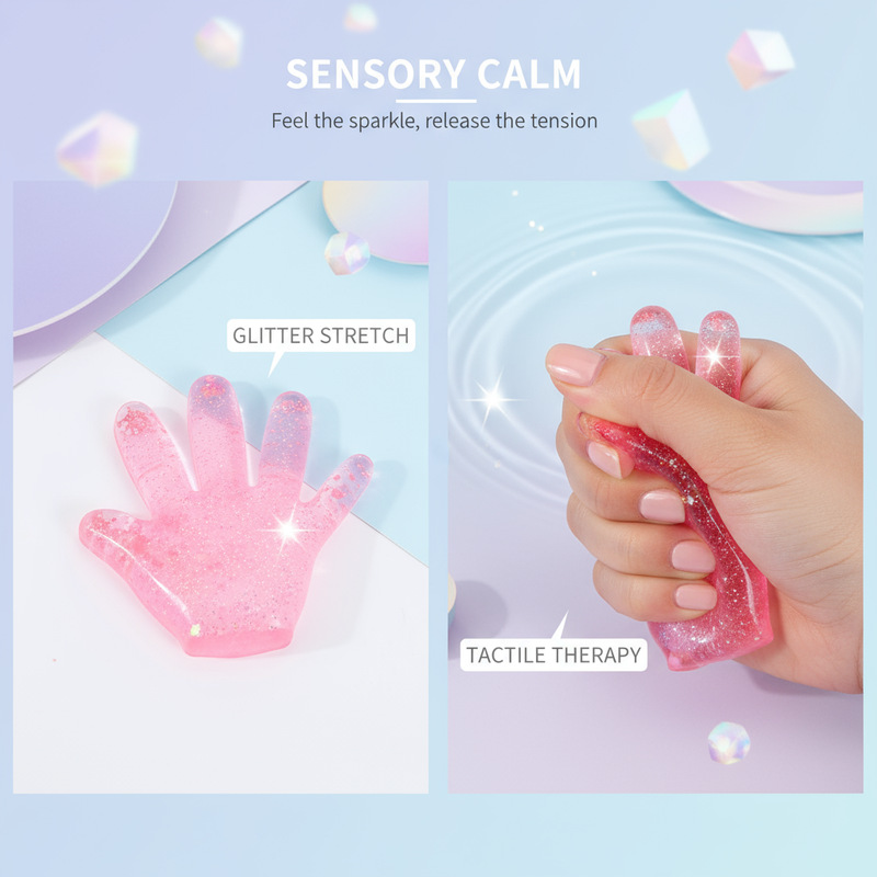 TPR麦芽糖捏捏玩具慢回弹流体玩具爆款玩具捏捏定制工厂详情10