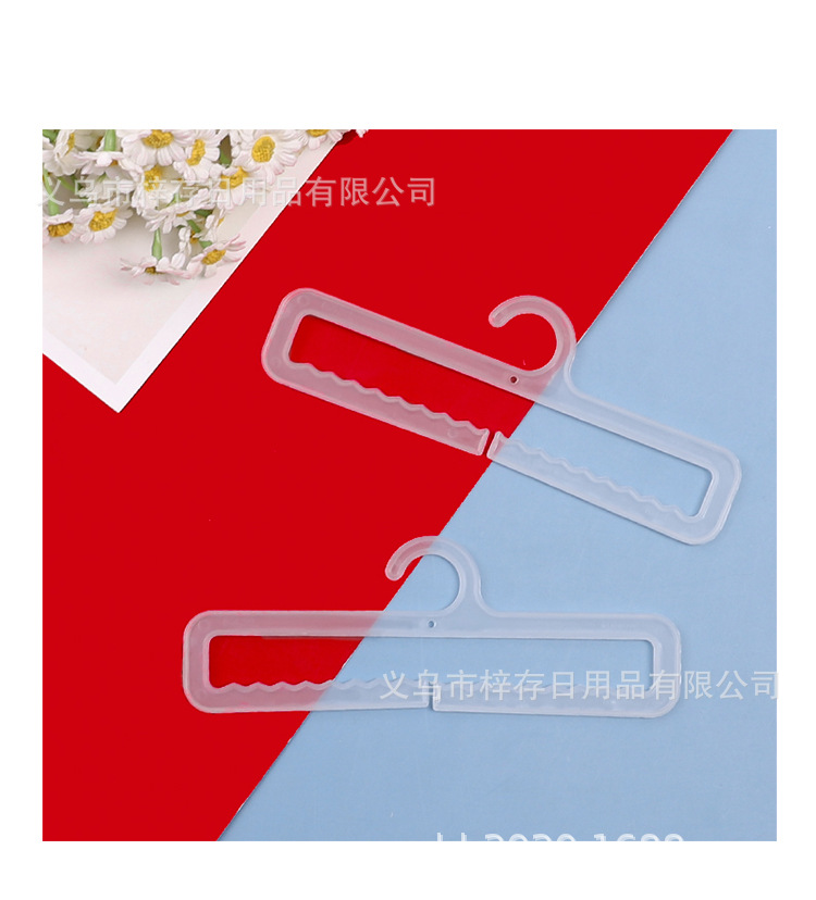Factory direct sales and wholesale of plastic hooks, wavy opening scarf racks, towel hooks, silk scarves, supermarket display clothes hanger hooks pic 7