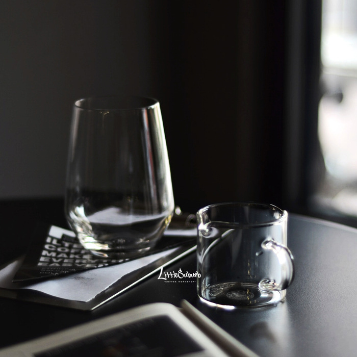 意式浓缩咖啡杯咖啡量杯玻璃带刻度咖啡萃取杯接液杯咖啡店专用杯详情6