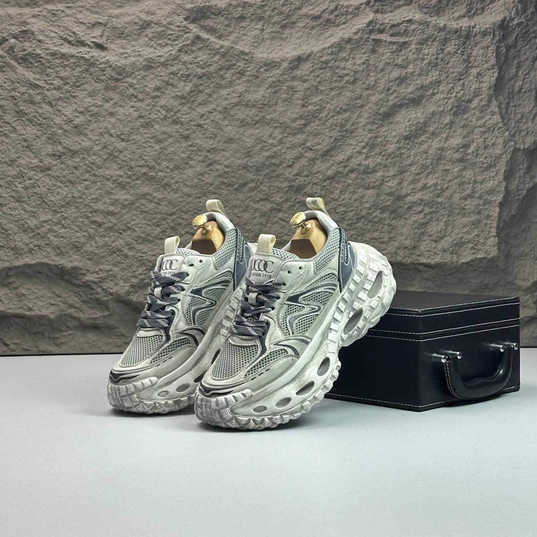 复古男士ins老爹鞋厚底休闲潮男百搭做旧款轮胎底青年时尚男鞋详情15