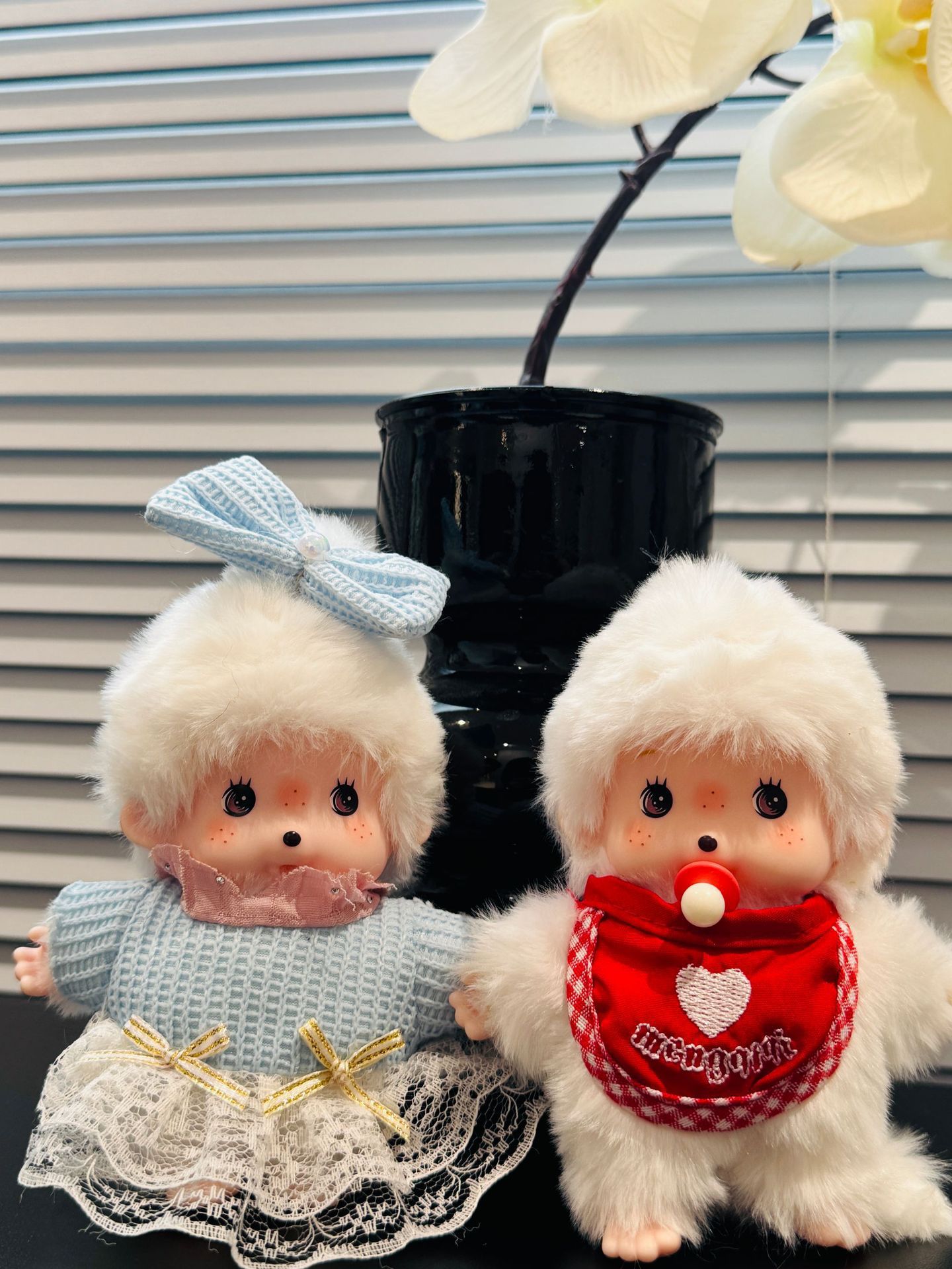 New Menghou Mengqiqi 15cm plush toy, kindergarten claw machine pendant, mini pic 3