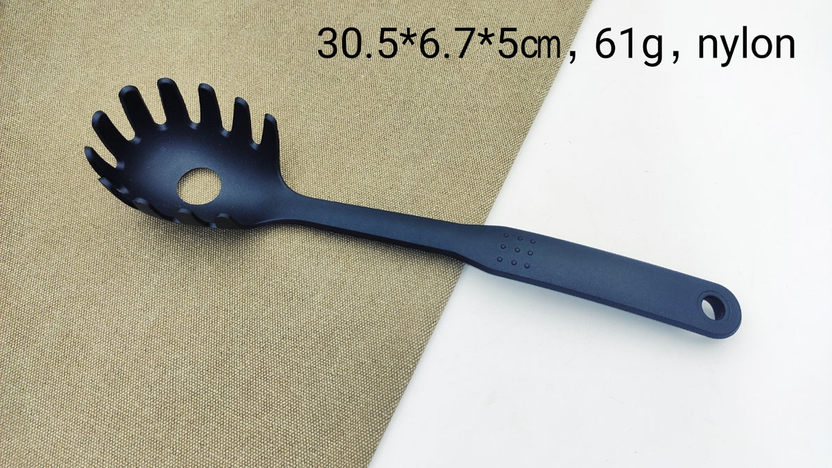 Amazon nylon kitchenware in stock: soup spoons, spatulas, spaghetti claws, soup spoons, kitchen ware pic 35