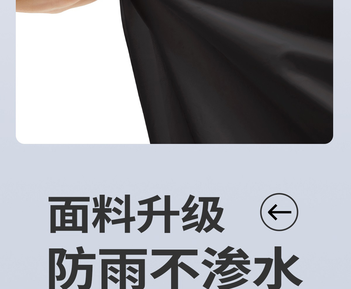 非一次性雨衣批发EVA成人款加厚加長户外徒步旅游便携式连体雨衣详情13
