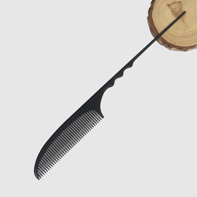 Five-needle comb, a special pointed-tail comb for makeup artists, is designed for updo hairdressing, texturing, and creating five-pronged and five-toothed hair seams pic 11