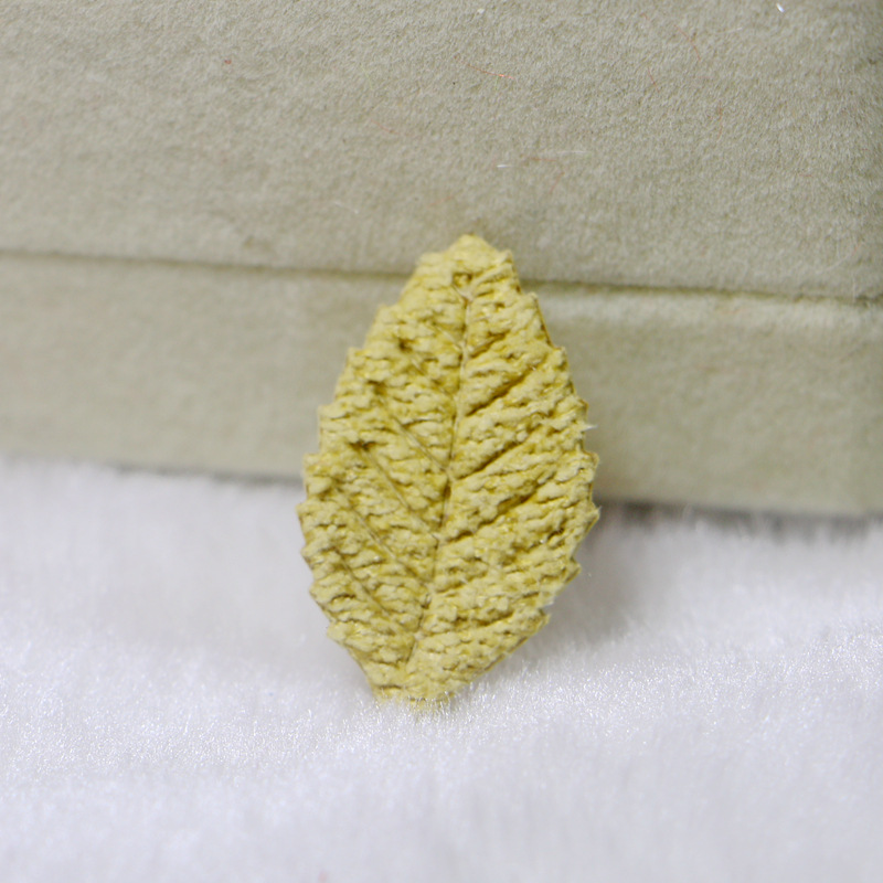 仿真树叶超声波压花毛线叶子DIY饰品服饰儿童打底裤鞋帽辅料配件详情9