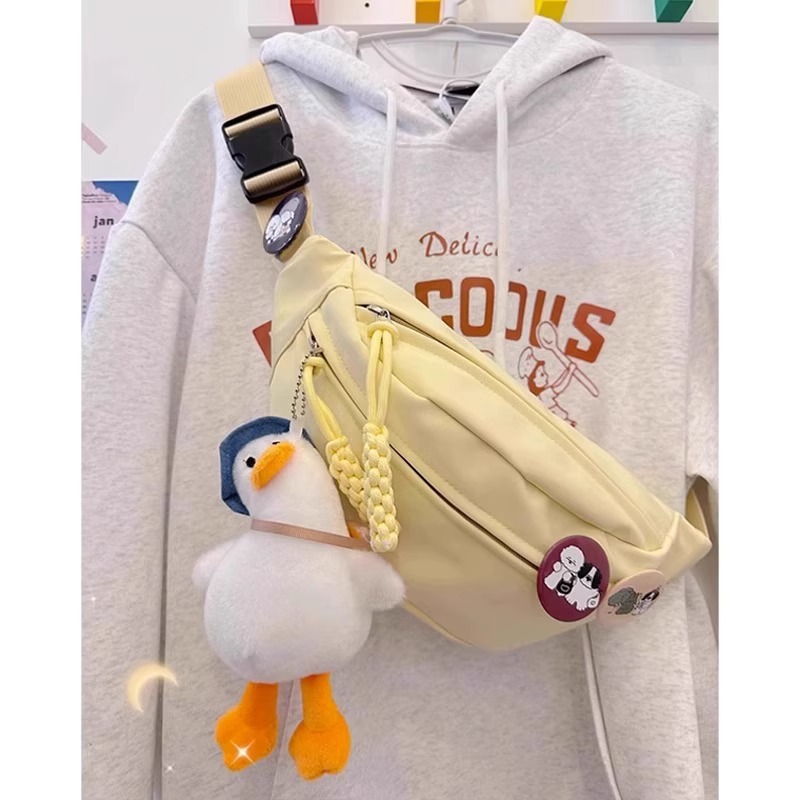 斜挎包女款潮流胸包女生运动单肩包女手机ins小挎包背包腰包新款详情15