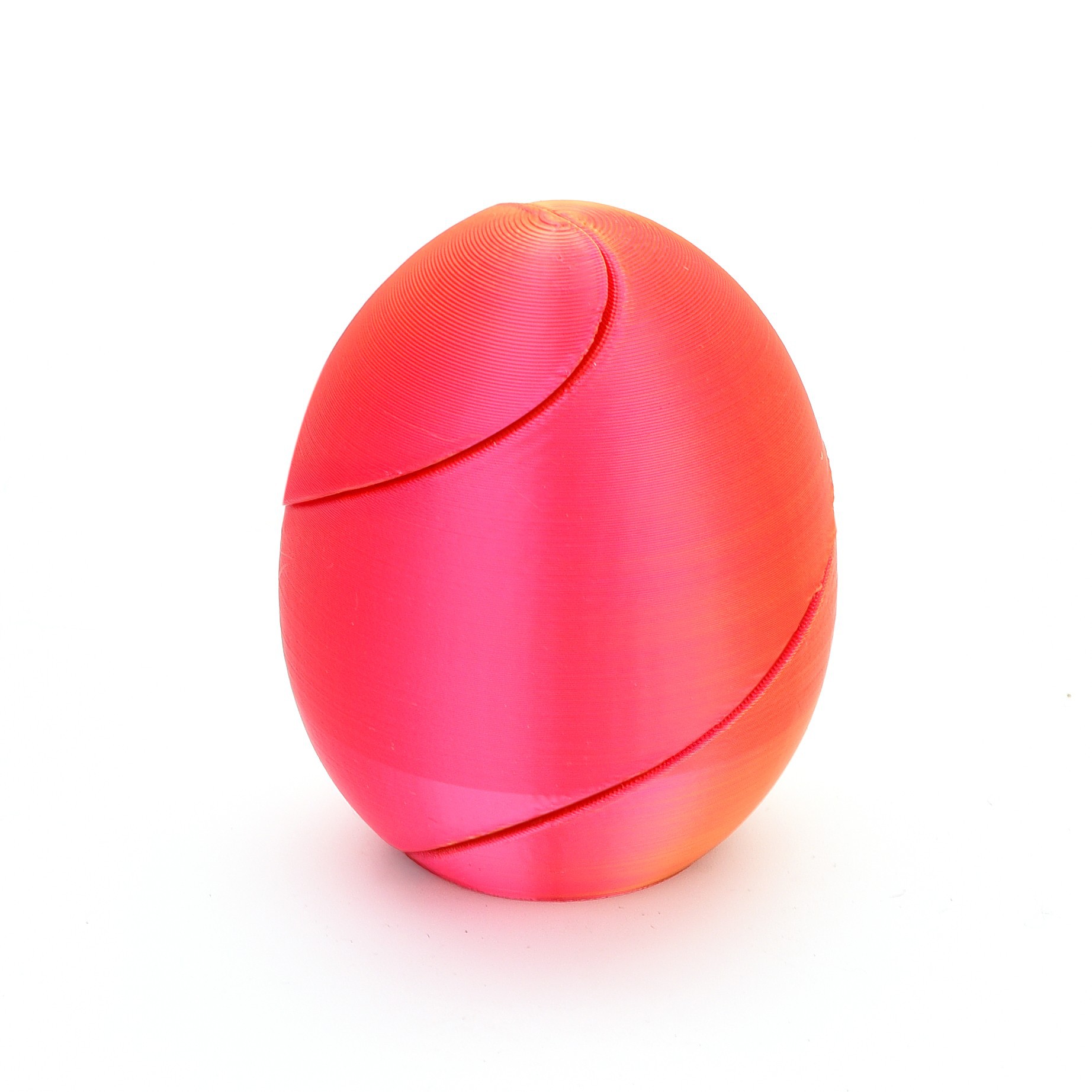 3d打印螺旋蛋不可能的穿梭玩具复活节彩蛋解压神器创意3D打印工艺详情6