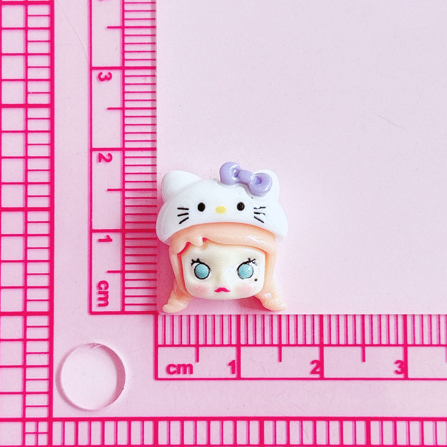 Gold pink cat hat, cute kid series diy hairpin accessories, handcrafted creative design, and decorative materials pic 15
