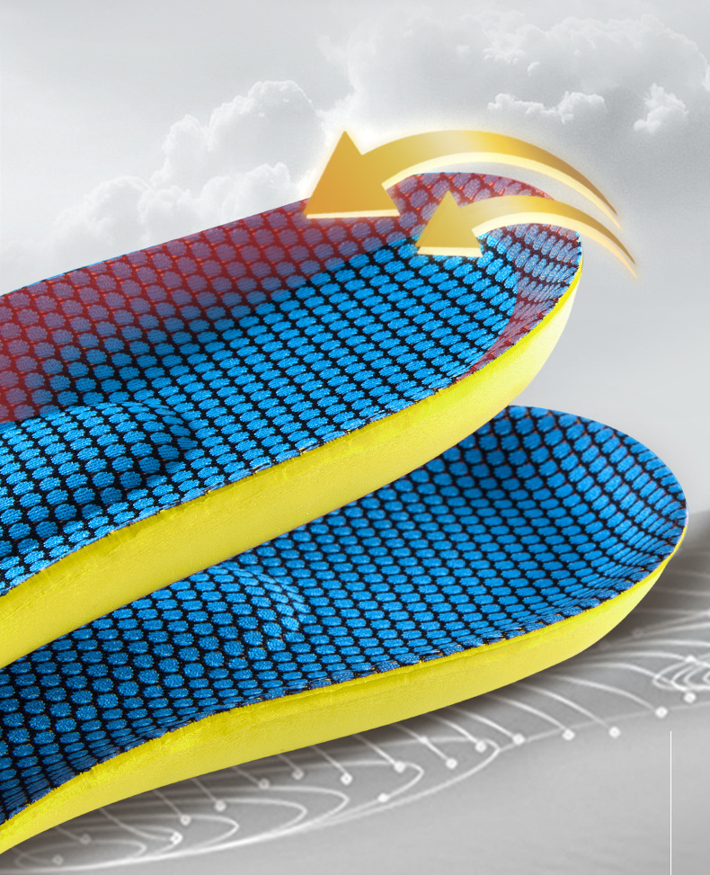 亚马逊运动鞋垫男女高弹减震舒适透气吸汗跑步篮球足弓支撑鞋垫aj详情12