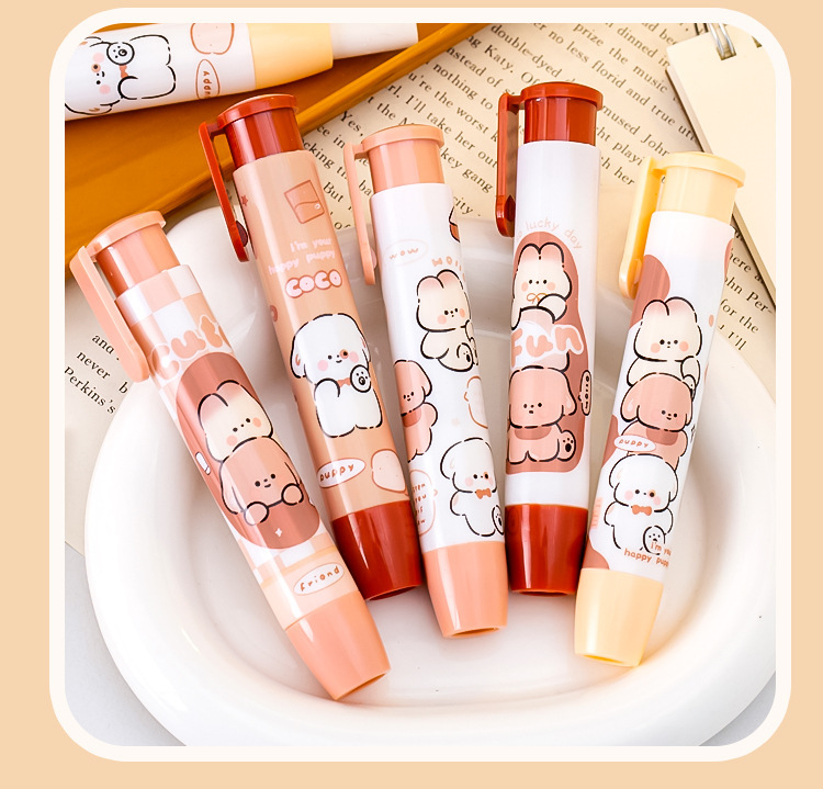 Cute cartoon pattern beaded pens, match quill pens, star new pens, butterfly pens pic 14