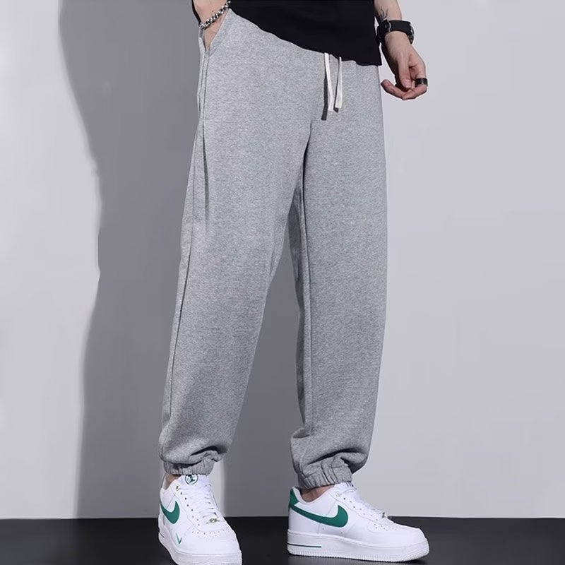 男士运动裤子休闲裤卫裤时尚男裤春夏季百搭宽松哈伦休闲束脚裤详情13