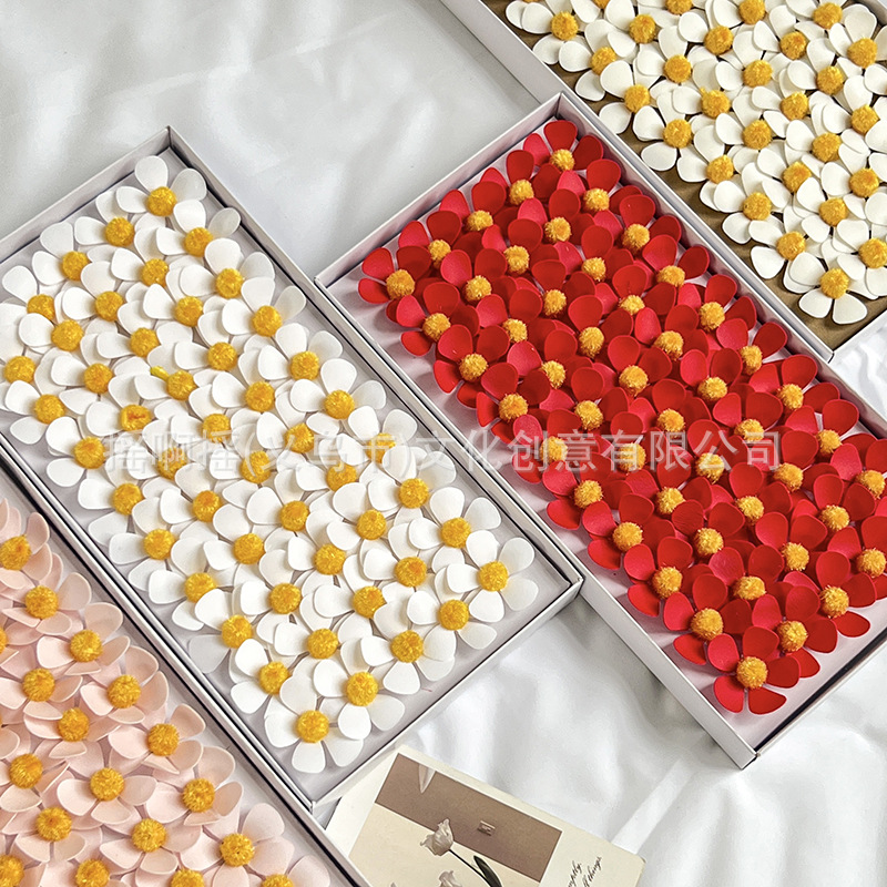 仿真花伴手礼紫罗兰假花花头永生花肥皂花批发手工diy香皂花装饰详情7