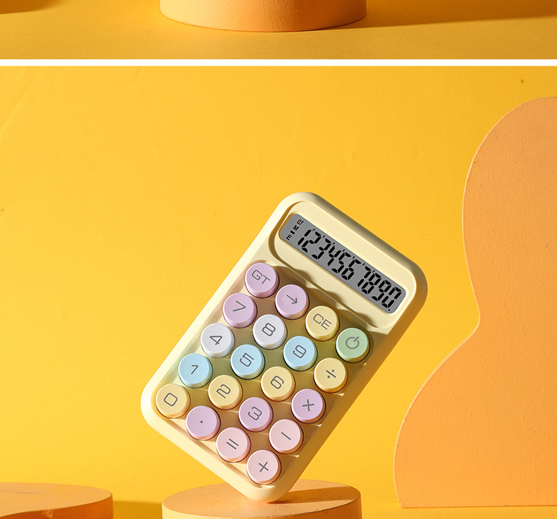 819MAX Dopamine Calculator, student portable mechanical keyboard, 10-digit calculator, exam accounting calculator pic 16