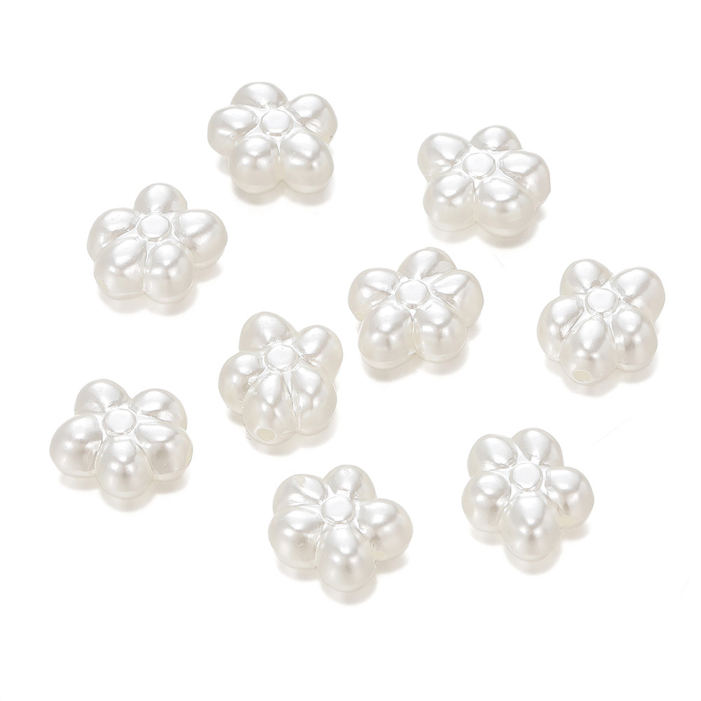 ABS仿珍珠 巴洛克风花朵仙人掌蝴蝶结 奶油胶diy手工串珠耳环配饰详情30