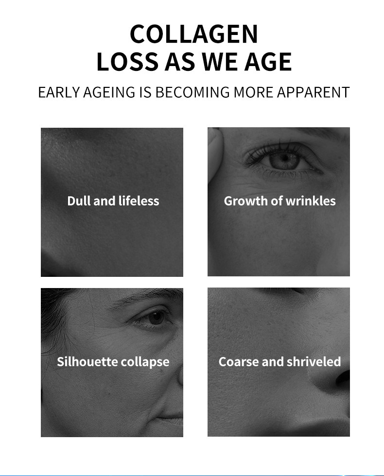 Cross-border collagen Essence moisturizes and hydrates the face, improves pores and reduces wrinkles. Foreign trade turmeric essence for women 30ml pic 7