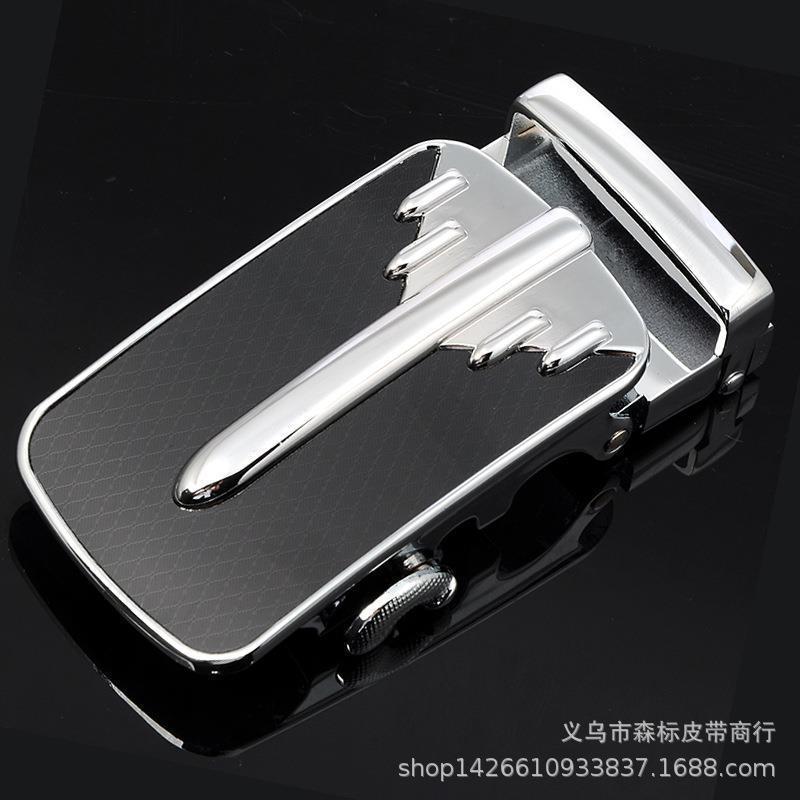 男士商务休闲皮带自动扣贴片合金LOGO打标腰带头个性配件厂家批发详情44