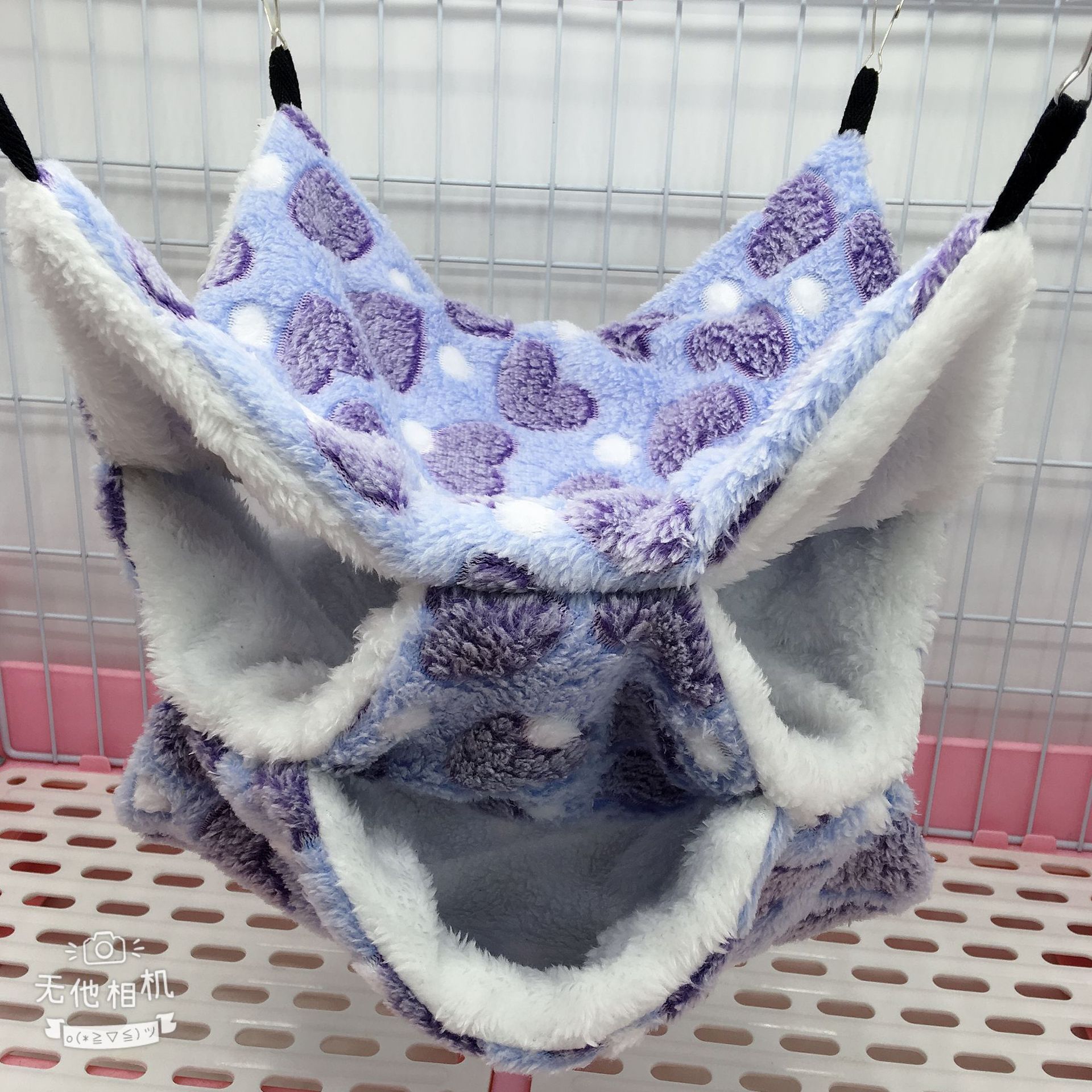 仓鼠吊床蜜袋鼯花枝鼠三层保暖吊床 悬挂式松鼠睡袋 小宠吊床详情3