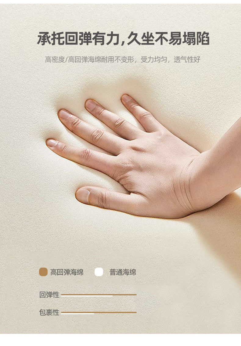 意式极简真皮床现代简约轻奢皮床双人床小户型实木软包主卧皮艺床详情23