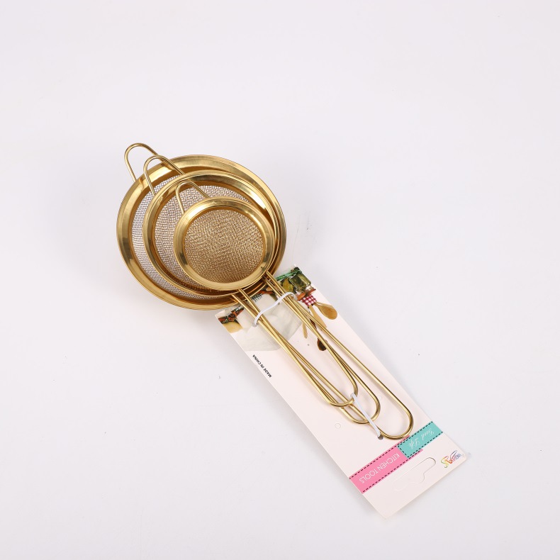 不锈钢手持筛子面粉筛果汁豆浆过滤网筛漏勺塞子油捞家用烘焙工具厨房滤网详情10