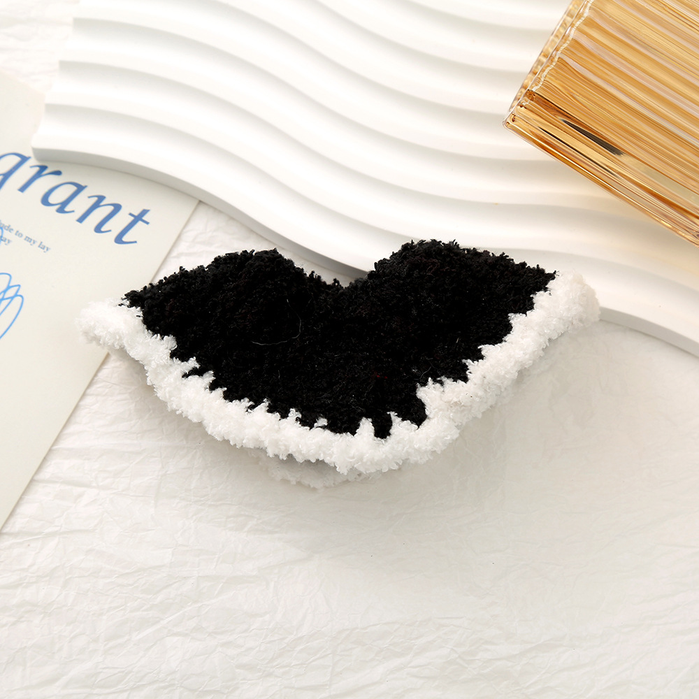 卡通毛茸茸迷你公仔服饰创意手工玩偶小娃衣软糯可爱换装头套配饰详情4