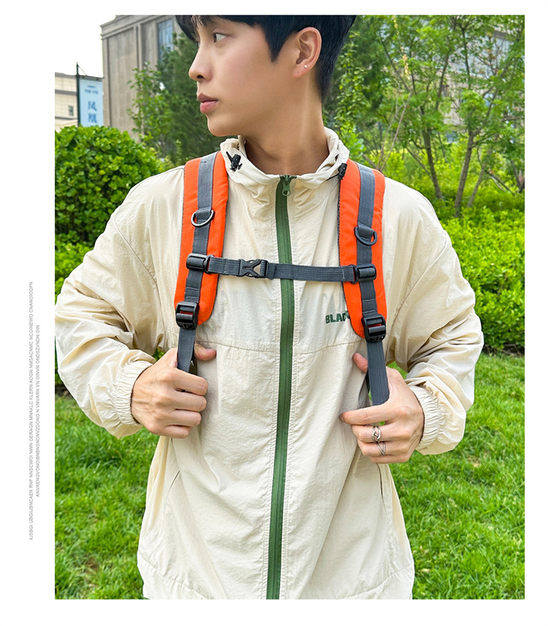 Yitu Outdoor Hiking Bag: Large-capacity, lightweight hiking fitness travel bag, hiking hiking bag, cross-border long-distance travel backpack with reduced load pic 16