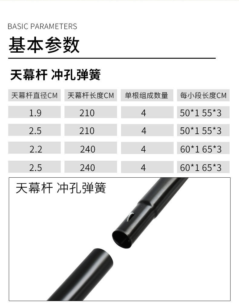 黑色圆柱形大口径通风管不锈钢水管金属制品详情3