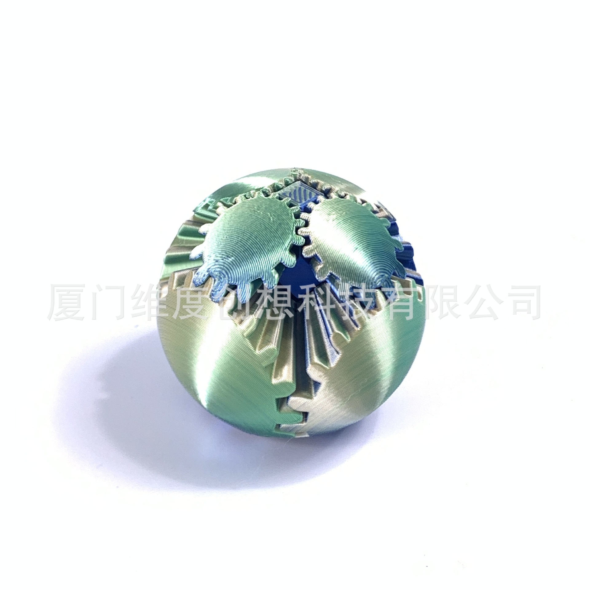 Explosivo creativo engranaje bola giratoria 3d impresión juguete Gear Ball Spin Ball puzzle modelo juguete pic 21