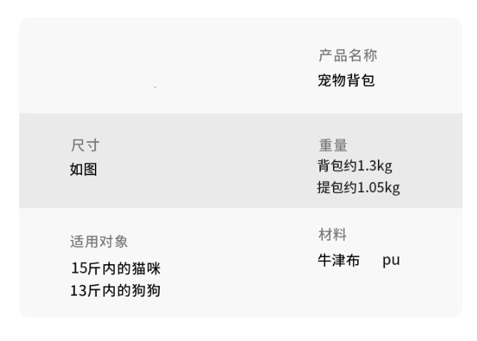 Котенок в мешке для питомца, собака в мешке для собаки, переносной ручной рюкзак для ручной клади pic 1