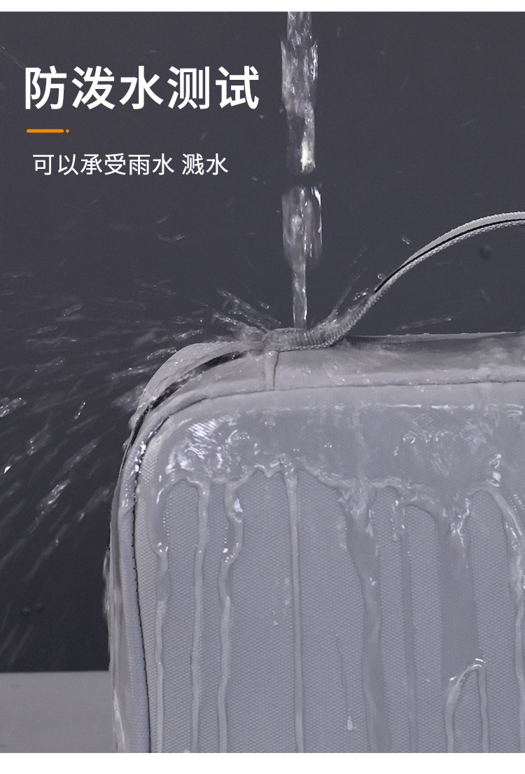高档旅行洗漱包男士便携干湿分离出差洗护防水收纳袋化妆包大容量详情7